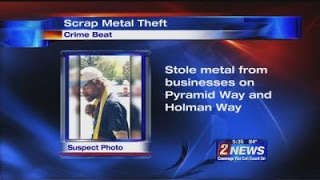5/4 5:30pm Police Seek Suspect in Scrap Metal Theft Wealth