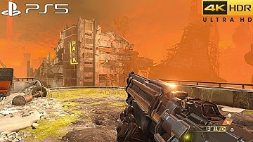 DOOM Eternal (PS5) 4K 60FPS HDR + Ray tracing Gameplay - (PS5 Version)