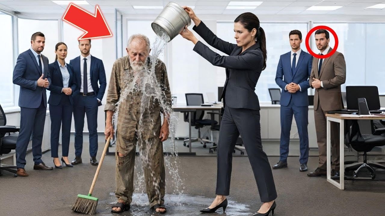 Ajo e poshtëroi të moshuarin, duke menduar se ishte lypës… por kur zbuluan se kush ishte, u tronditë