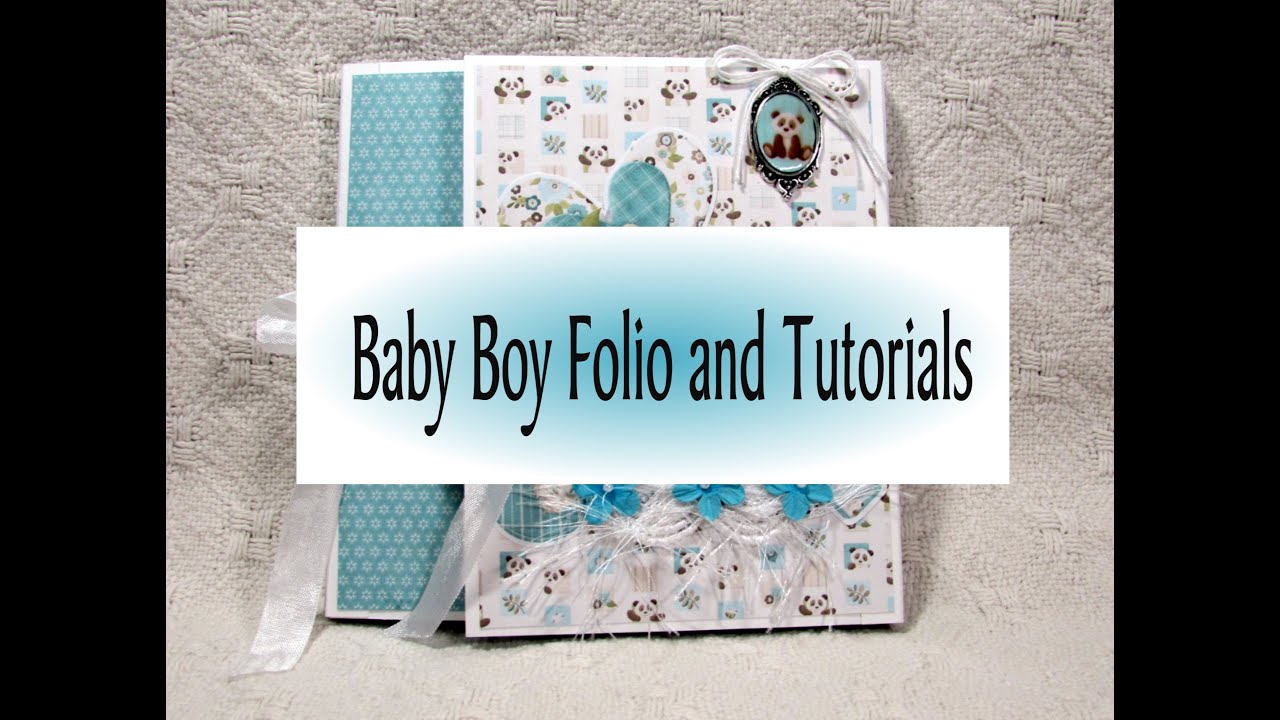 **SOLD** 👶Baby Boy Photo Folio with Tutorials👶