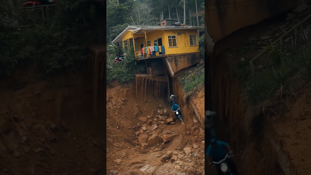 House on the Edge: Landslide Disaster Strikes 