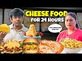 Eating only cheese food for 24 hours food challenge