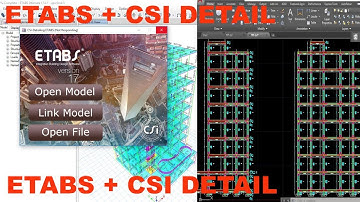etabs + csi detailing