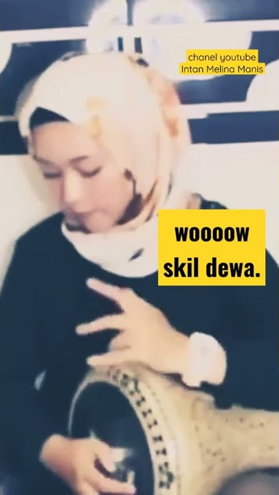 #shorts Darbuka. wanita dengan skil dewa #darbukasholawat #sholawat