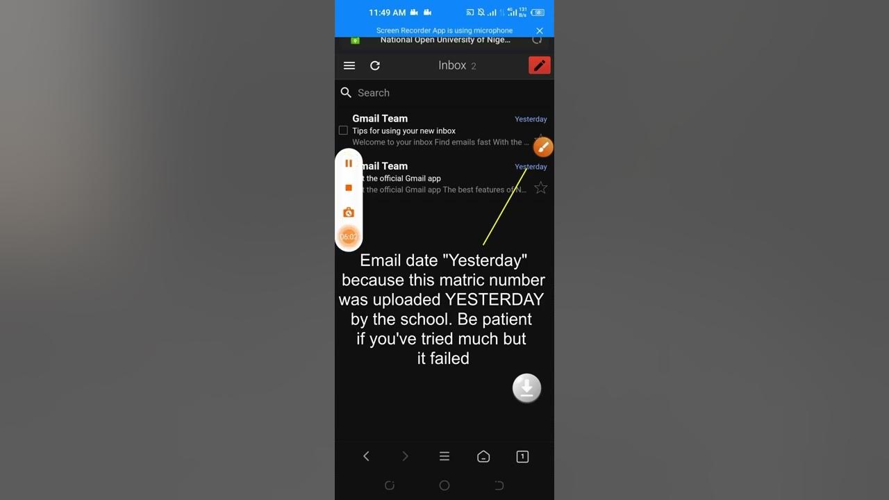 NOUN Students Mailbox Solutions YouTube