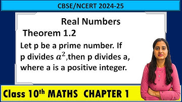 Real Numbers Theorem 1.2 | Class 10 Maths Chapter 1