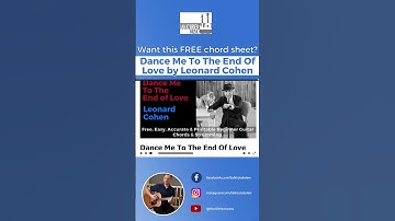 Thumbnail of FREE CHORD SHEET - Dance Me To The End Of Love by Leonard Cohen | Ian O'Brien