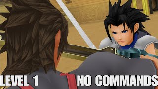 Kingdom Hearts BBS - Zack with Aqua (Level 1/Critical/No Commands/No Damage)