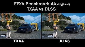 FFXV TXAA vs DLSS 4k Highest (Aorus RTX 2080 Xtreme)
