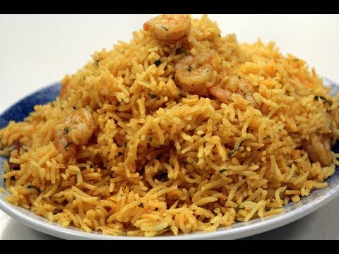 Simple Prawn Pulao | Indian Seafood Dishes | Sanjeev Kapoor Khazana