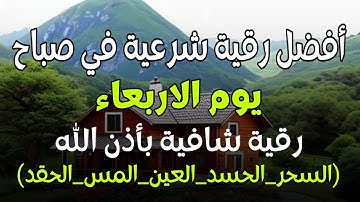 أفضل رقية شرعية في صباح يوم  الابعاء علاج الحسد_السحر_العين _حفظ وتحصين للمنزل _القارئ علاء عقل