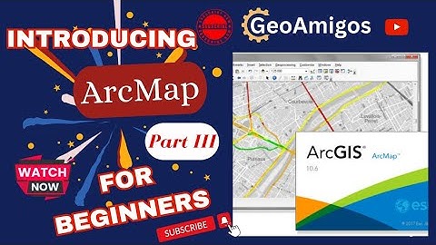 ArcGIS Tutorial for beginners| Part 3 | Use of Geoprocessing Tools| How to make Study Area Map | Map