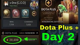 Dota plus : review after 2 days