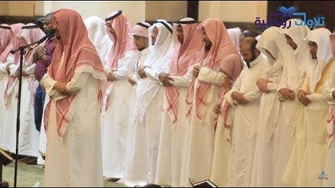 ﴿كل شيء هالك إلا وجهه﴾ عشائية خاشعة وفريدة للقارئ حاتم المالكي بحضور الشيخ صالح المغامسي