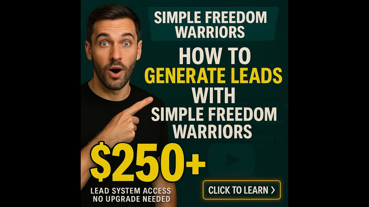 How to Generate Leads with Simple Freedom Warriors Using the $7 Funnel That Converts in 2025