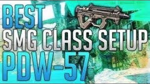 Black Ops 2: BEST CLASS SETUP - PDW-57 (Rushing Class)