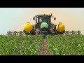 John Deere 8260R + Orthman 12 row + JD 8420 | Kukorica sorközművelés RTK-val | Cultivating Corn