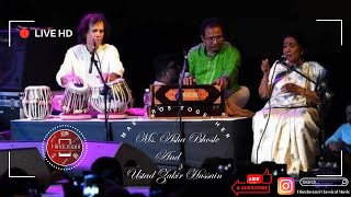 Video thumbnail of "Maestros Together | Ms. Asha Bhosle Vocalist | Ustad Zakir Hussain Tabla |"