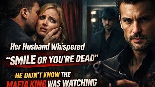 ..Her Husband Whispered “Smile or You’re Dead” — He Didn’t Know the Mafia King Was Watching