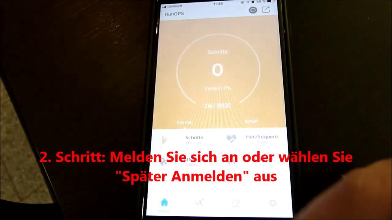 BerryKing RUNGPS Multisport Tracker Verbinden iOS powered by