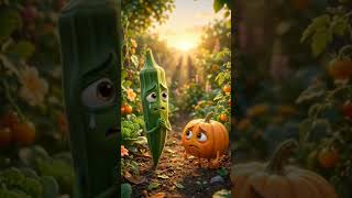 🥒bhindi Ne Toda🧅 tinda ka Sath #ai #aivideo