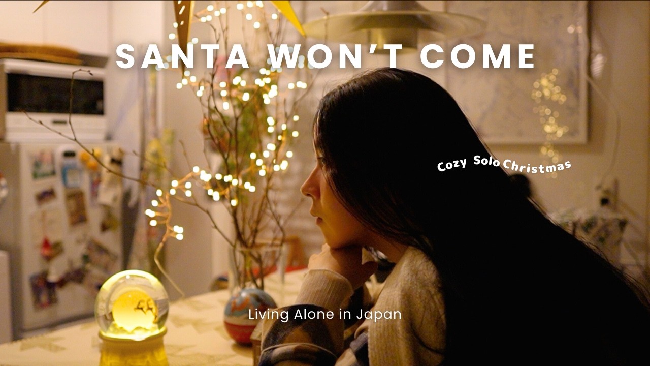 SANTA WON’T COME | KALDI Haul + Easy Christmas Dinner | Cozy Winter Weekend | Living Alone in Japan