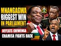 MNANGAGWA BIGGEST WIN IN PARLIAMENT, CHIWENGA DEFEATED, CHAMISA FIGHTS BACK