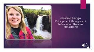 MIS Tutorial Assign #1 Justine Langa