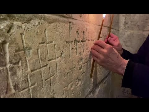 Hi-tech imaging sheds light on Holy Sepulchre wall crosses