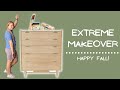 Extreme FALL Furniture Makeover | How to Use Water Based Stain