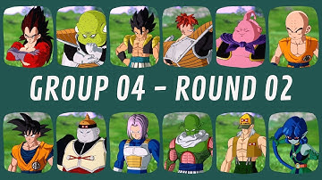 Group 04 - Round 02 | CPU Tournament - Dragon Ball Sparking Zero