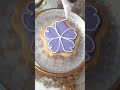 シアー＆ドット柄アイシングクッキー Icing cookie making #shorts #icingcookies #cookiedecorating #satisfying #kawaii