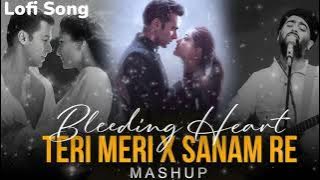 Bleeding Heart Mashup | Teri Meri x Sanam Re x Dua | Bollywood Chillout Mashup 2025