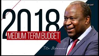 All eyes on Tito Mboweni's maiden mid-term budget speech