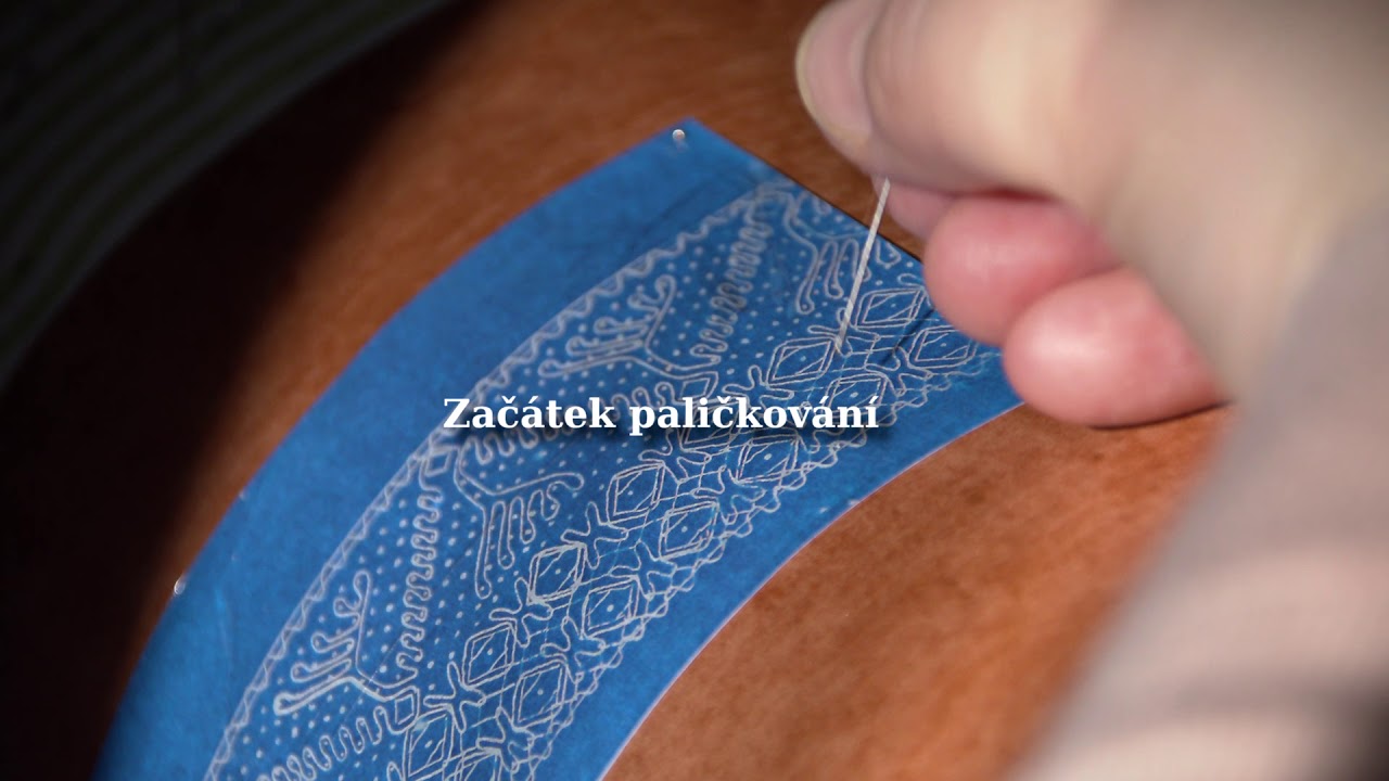 Výroba herdule a vláčkové krajky.