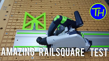 How to test a FESTOOL FS1400 Guide Rail Square for the TS55 [2/2]