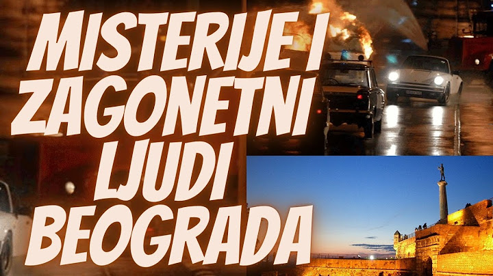 Najveće Misterije i Zagonetni Ljudi Beograda