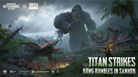 PUBG MOBILE GAMEPLAY NEW UPDATE GODZILLA VS KONG #PUBG #PUBGMOBILE #GODZILLA #KONG