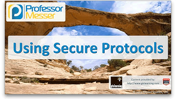 Using Secure Protocols - CompTIA Network+ N10-006 - 3.3