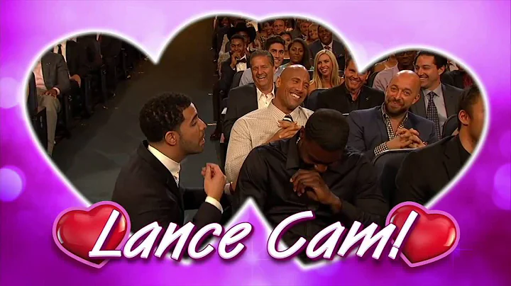 Lance Stephenson Double Kiss Cam  ESPYS Award 2014
