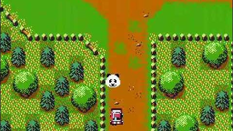 Retro Game Challenge - Rally King Course 1