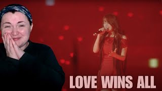 IU 'LOVE WINS ALL' LIVE CLIP | REACTION