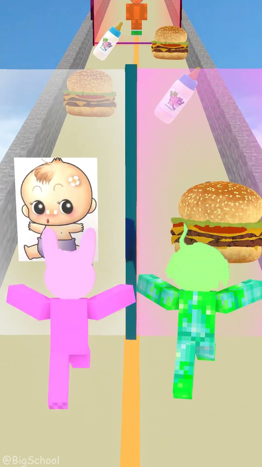 Who should Oren choose?! Pinki or Green?! ?