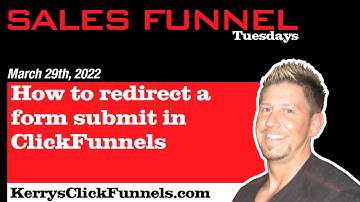 How to redirect a form submit in ClickFunnels