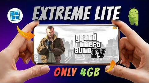 GTA 4 Extremely Lite Version on Android (4GB) Winlator - Low-end Optimisation Settings