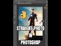 Adobe Photoshop 2026 - Photo frame straight Tips and tricks   #photoshop #tutorial #shortsyoutube