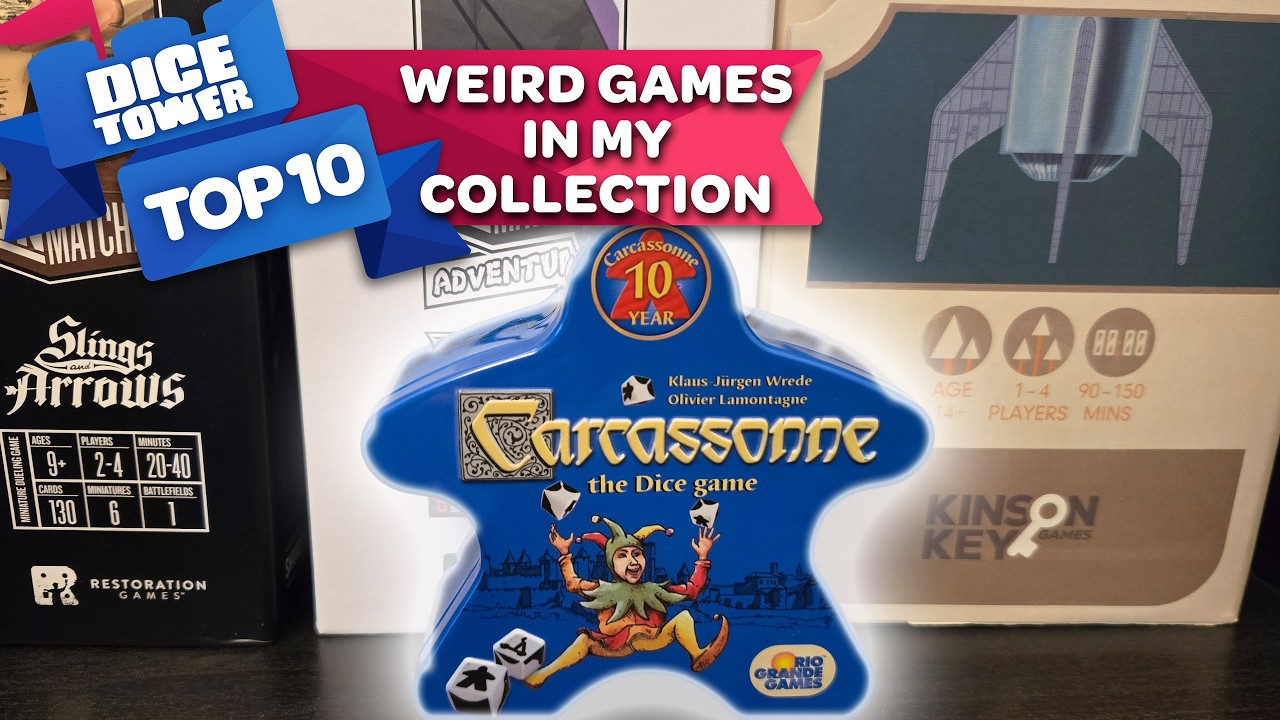 Chris's Top 10 Weird Games in My Collection