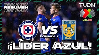 Resumen y gol | Cruz Azul vs Tigres | CL2024  Liga Mx J7 | TUDN