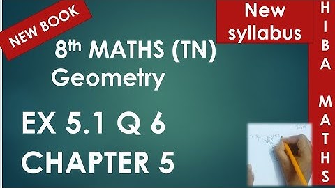 8th maths chapter 5 exercise 5.1 question 6 tn samacheer hiba maths