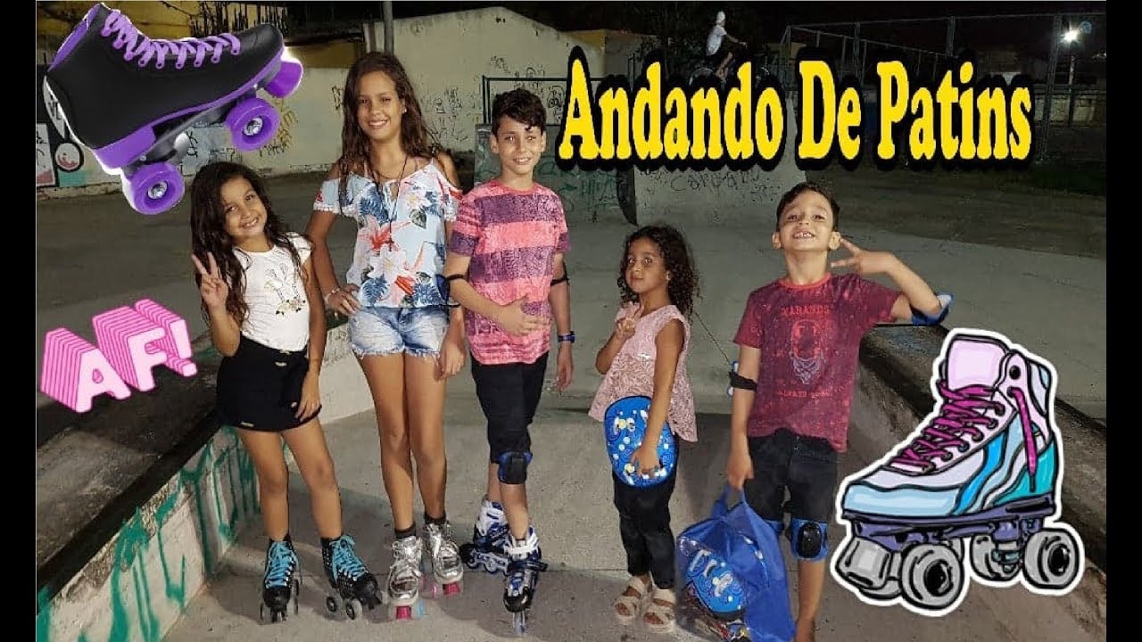 Andando De Patins - (Vlog Da Chaylla Alax)
